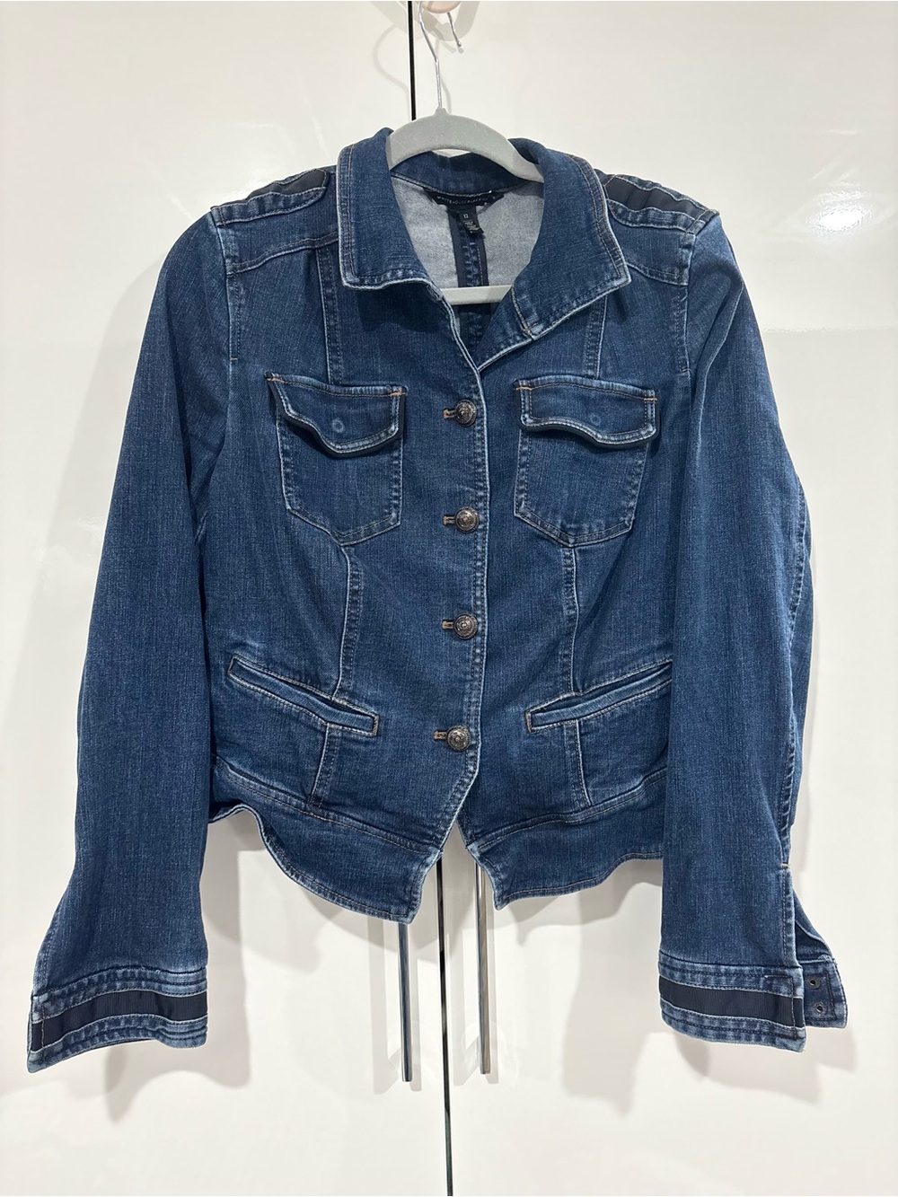 White House Black Market denim jacket
